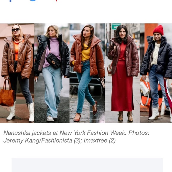 Nanushka Vegan Leather Hide Coat - Picture 3 of 7